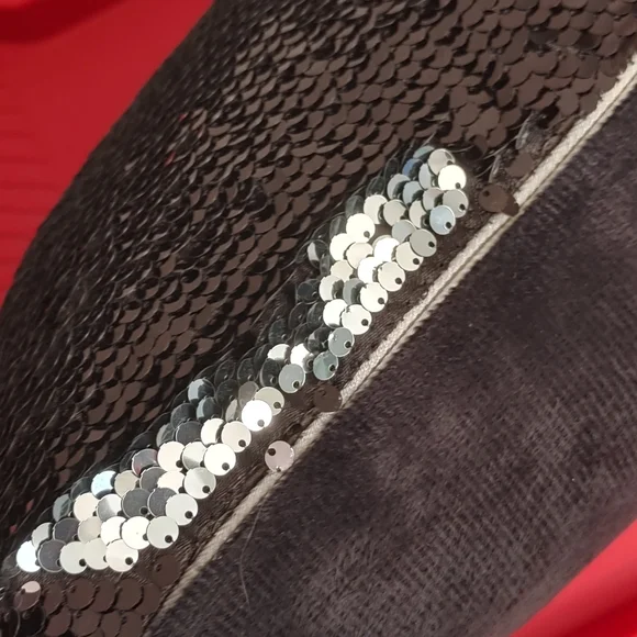 Down Feather Sequin Pillow - Picture 5 of 6